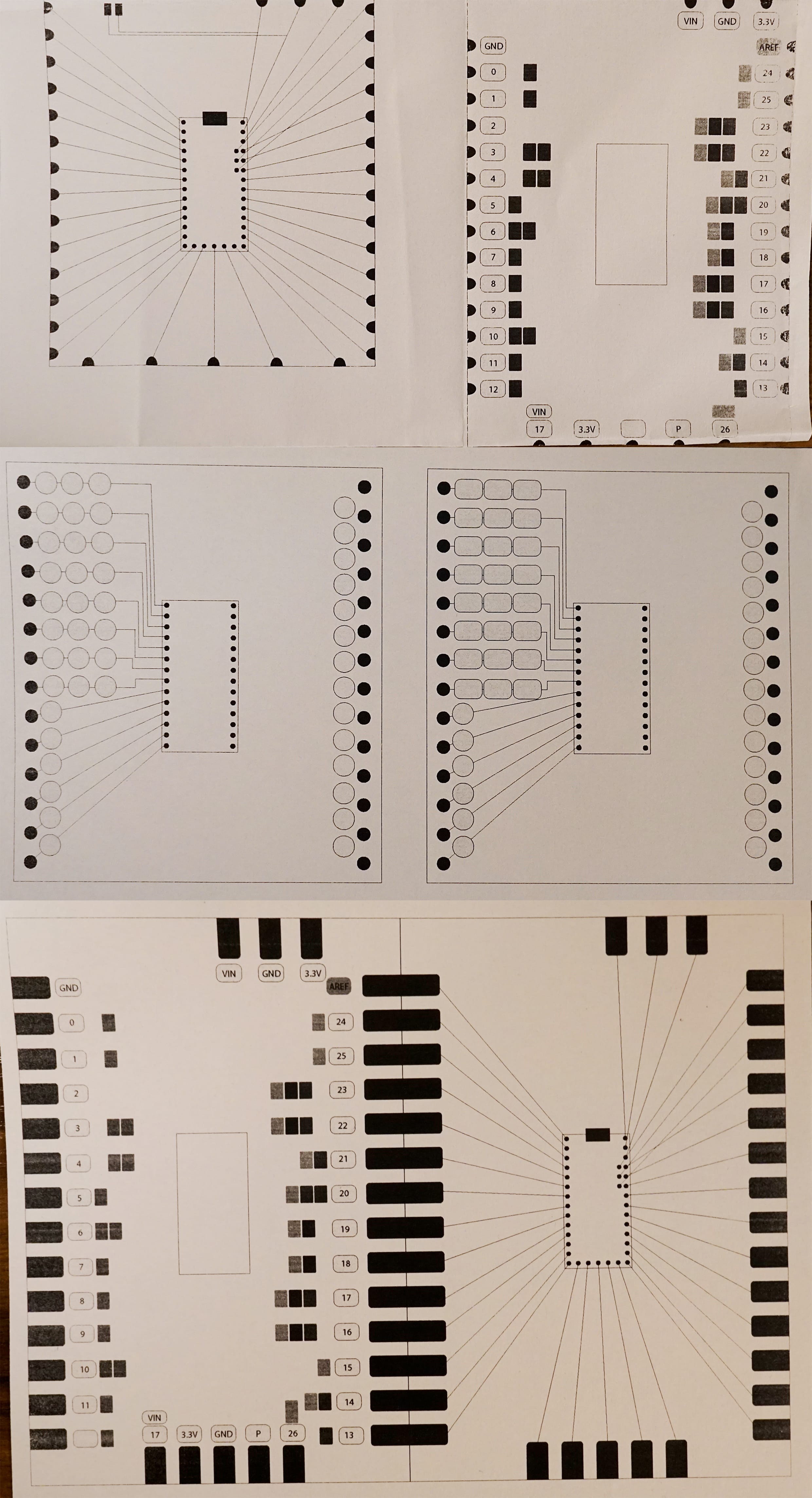 sketches and paper prototypes